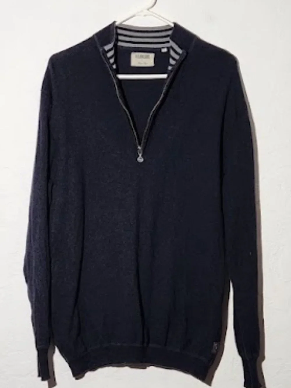 Linksoul Men's Long Sleeve 1/4 Zip Pullover Sweater Size Large